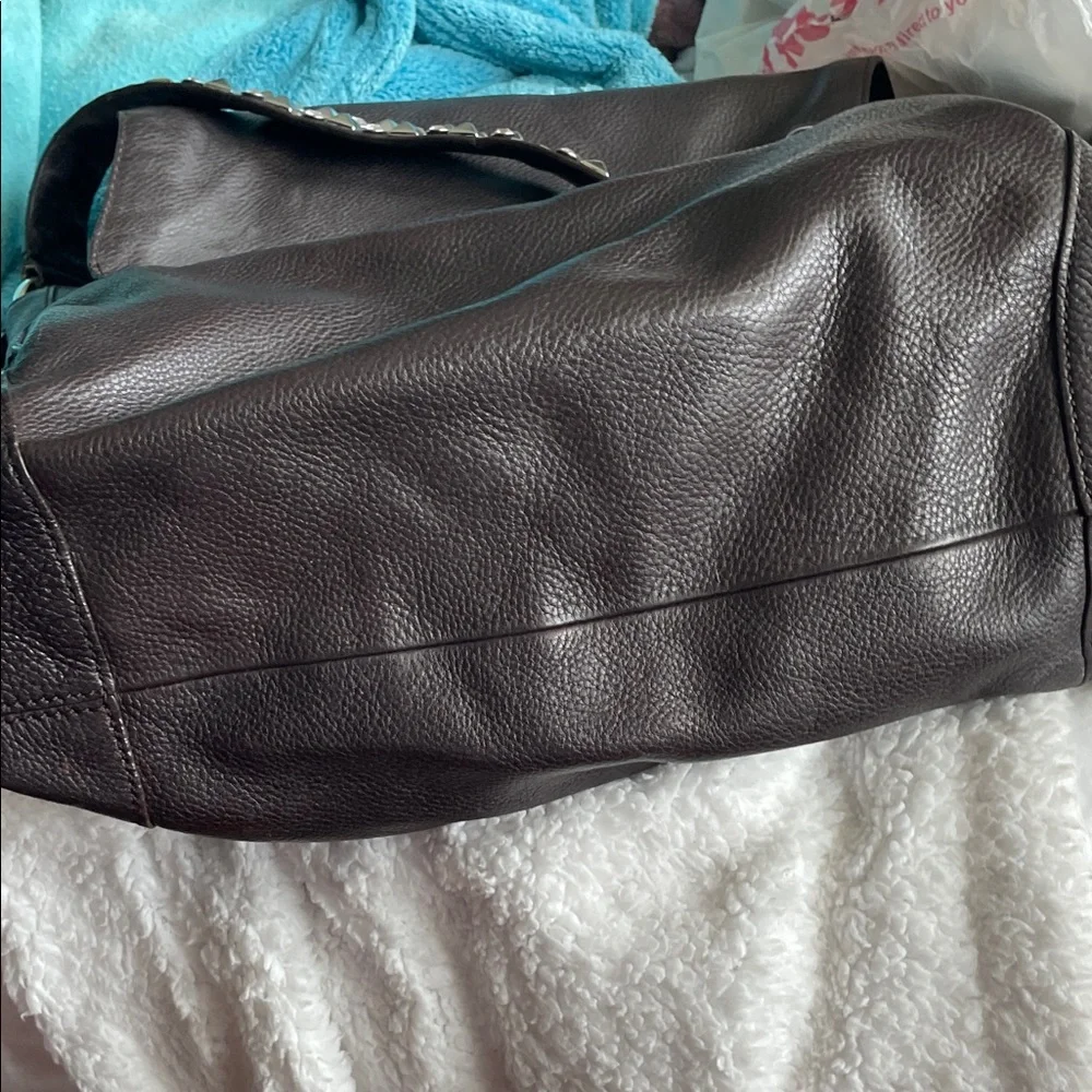 Vintage y2k juicy couture Stud-Embellished Brown  Women’s Shoulder Bag
